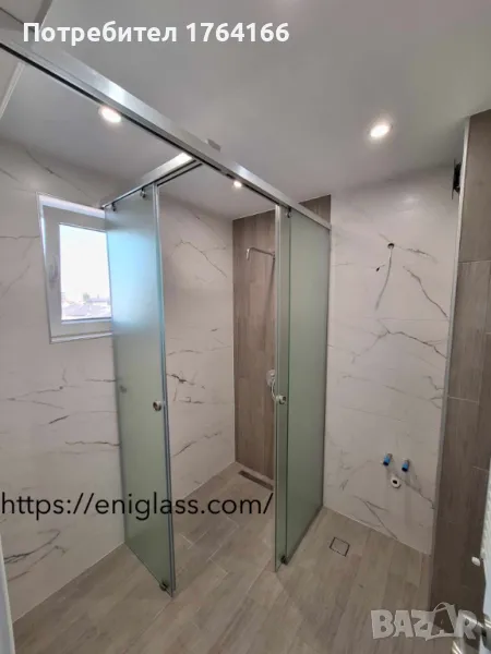 Душ кабина с плъзгащ механизъм, снимка 1