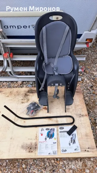 Продавам детска седалка за велосипед., снимка 1