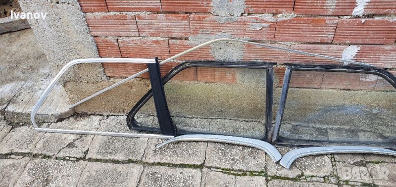 Задни странични стъкла за бмв е30 купе хром лайсни лява дясна лайсна bmw e30 coupe , снимка 1