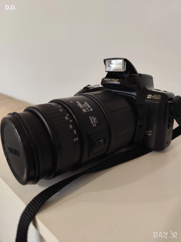 Pentax Z20 + обектив Sigma 70-300mm (Pentax K/KAF2 mount), снимка 1