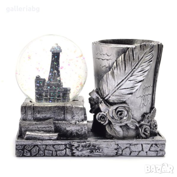 Сувенир - моливник с преспапие, снимка 1