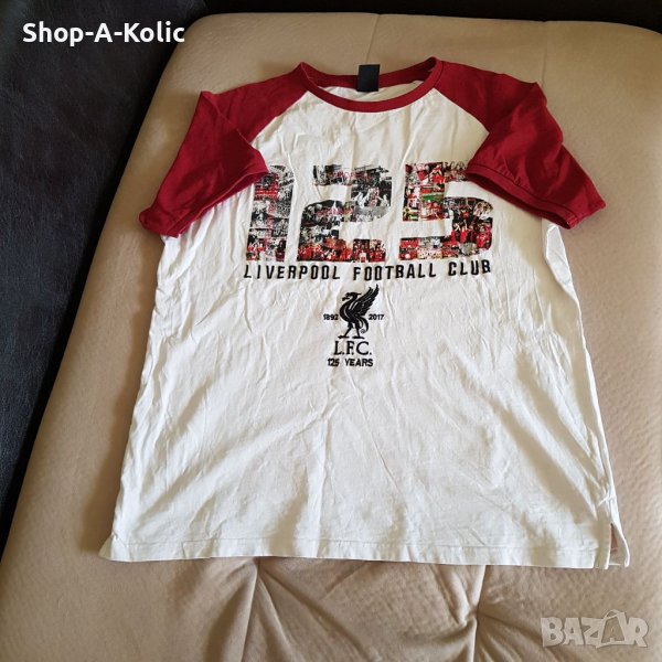 Original LIVERPOOL LFC 125 Years Anniversary Tee, снимка 1