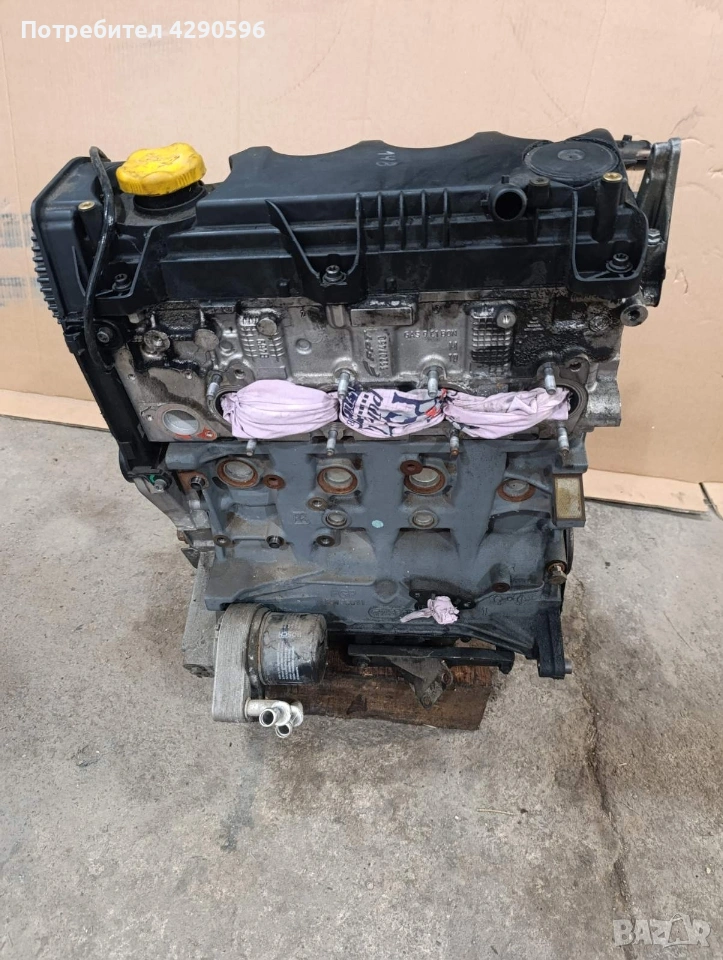 Двигател 1.9 за Alfa Romeo , Fiat , Lancia - 937A3000 / Алфа 1.9 дизел 120 к.с., снимка 1