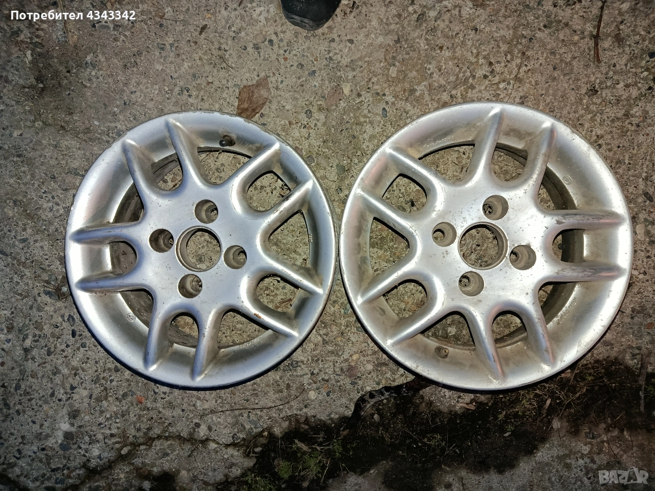 13 цола джанти за рено, 4х100, снимка 1