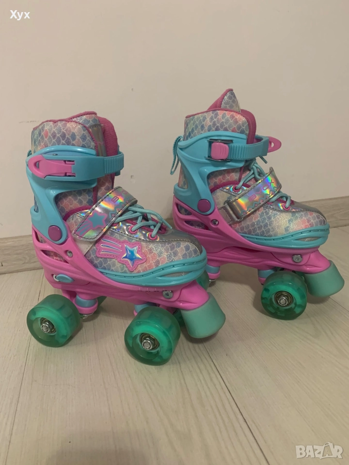 BYOX Ролкови кънки Ariel - регулируеми - размер 30-33, снимка 1