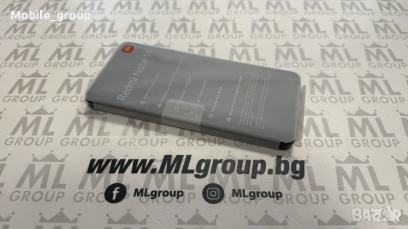 #MLgroup предлага Xiaomi Redmi Note 14 256GB / 8GB RAM Dual-SIM Midnight Black, нов, снимка 1