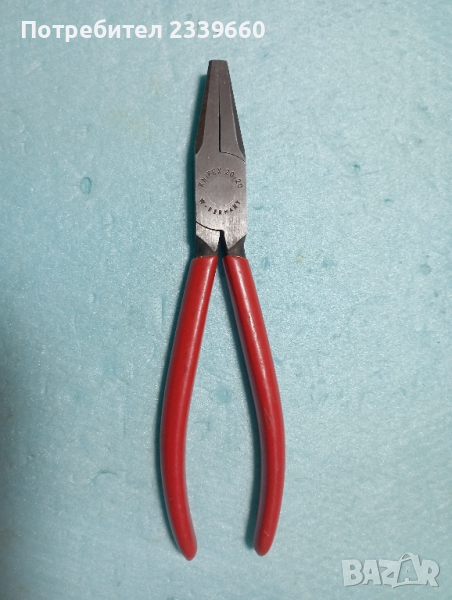 Knipex 20-200 Germany гладки плоски клещи, снимка 1