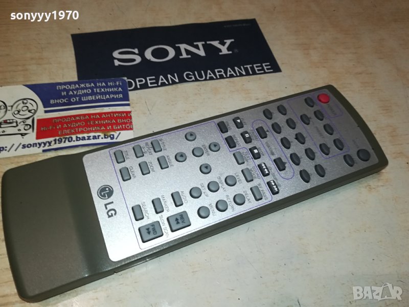 LG REMOTE CONTROL 2506231029, снимка 1