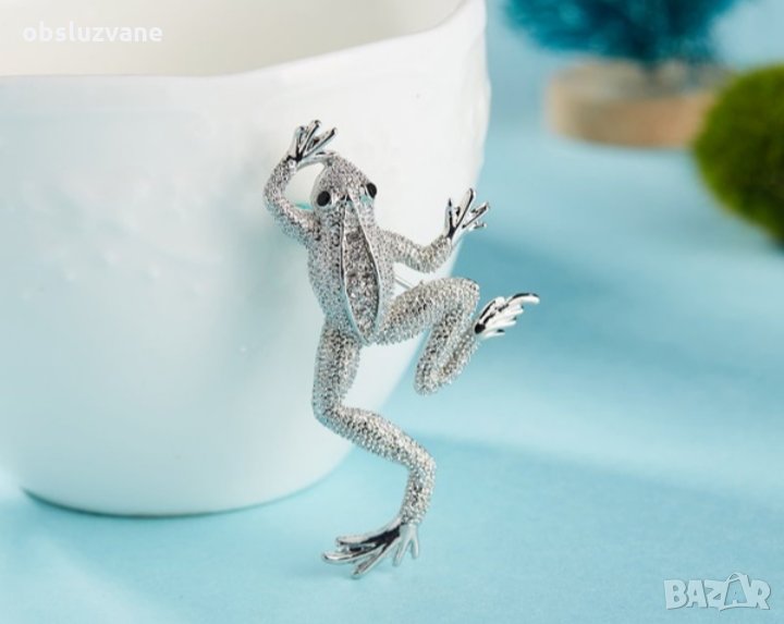 Брошка-жабка 💥, снимка 1