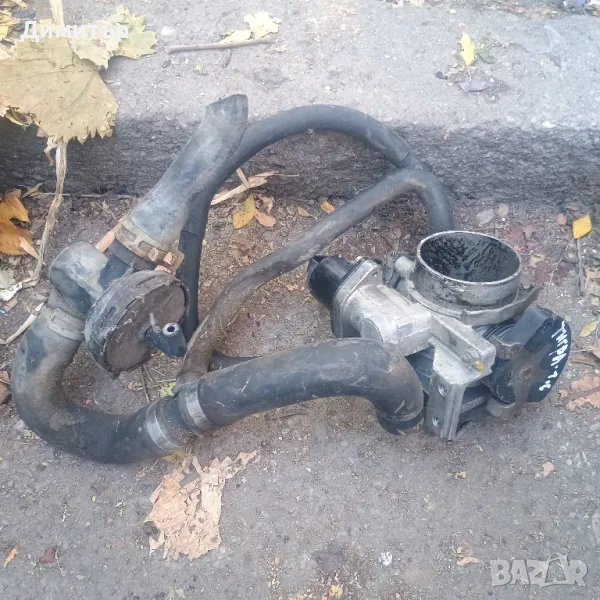 Дросел + Клапан + Маркучи За Опел Тигра 1.6И 16В 1997г. / Opel Tigra 1.6I 16V 1997y, снимка 1