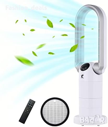 Нов мощен настолен вентилатор с дистанционно управление, 9 скорости за дом офис, снимка 1
