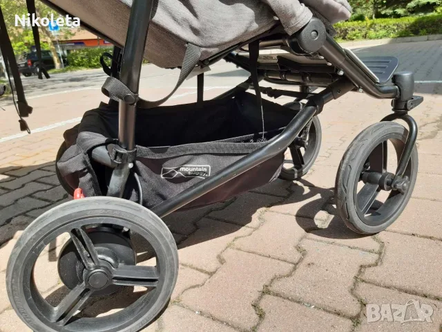 Количка за близнаци Mountain Buggy Luxury Edition +/- аксесоари, снимка 4 - Детски колички - 55932834