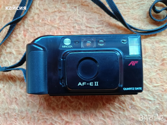 Фотоапарат Minolta AF-E II , снимка 3 - Фотоапарати - 53838946