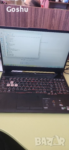 Asus tuf gaming a15(ryzen 5 4600h/1650 4gb) За части
