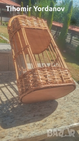 Кошница за бутилки., снимка 14 - Декорация за дома - 51468518