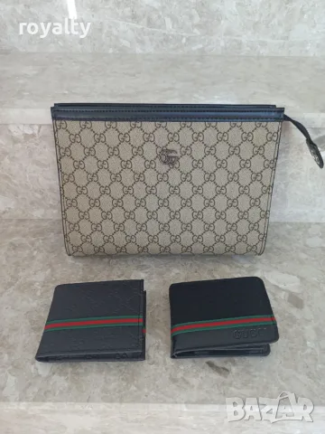 Нов Кожен Клъч Различни Цветове и Марки Louis Vuitton Gucci , снимка 8 - Чанти - 55786396