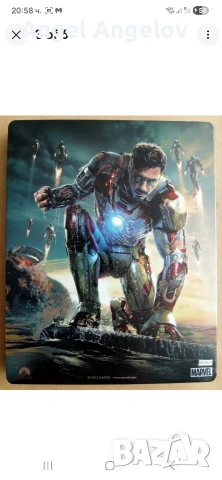 Steelbook Marvel Iron Man 3 UK Exclusive Blu Ray Limited Edition