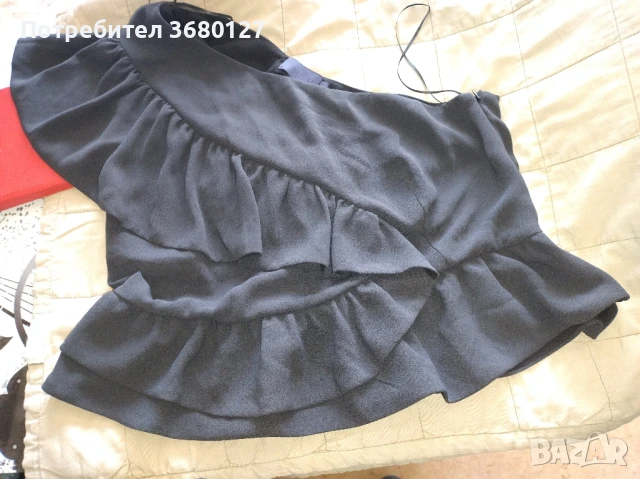 Дамски РОКЛИ s/m, БЛУЗА с един ръкав 46, ПАНТАЛОН с интересни връзки s/m, снимка 6 - Други - 50448914