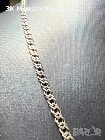 Сребърен Ланец, снимка 3 - Колиета, медальони, синджири - 48986213