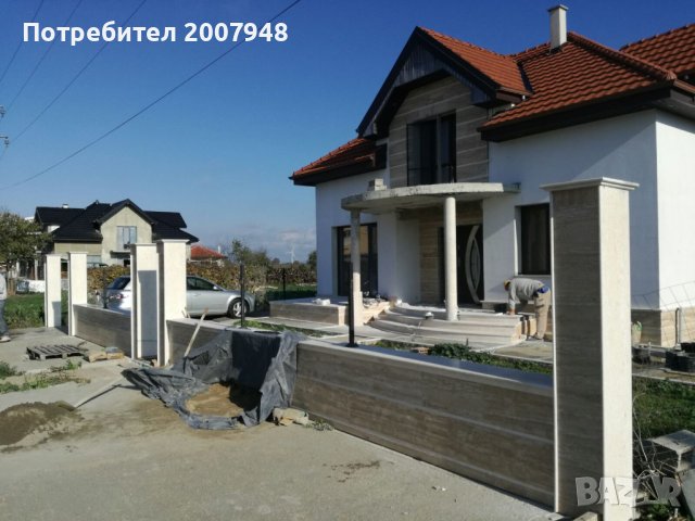 Травертин 2/60/30 незапълнен. - 68 лв.м2 с ддс., снимка 4 - Облицовки - 41037235