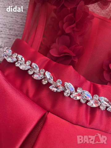 Приказно красива рокля с корсет и кристали , снимка 2 - Рокли - 52809837
