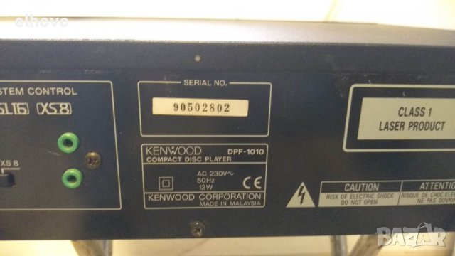 CD player Kenwood DPF-1010 -1, снимка 7 - Аудиосистеми - 39279032