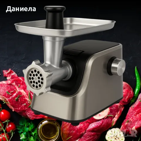 Месомелачка с приставка за домати и функция за вакуумиране Muhler, снимка 3 - Месомелачки - 50356293