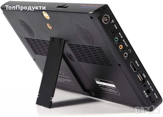 Преносим цифров телевизор 10 инча / 7 инча – Компактен мултимедиен център за вашата кола и пътувания, снимка 2 - Аксесоари и консумативи - 52946626