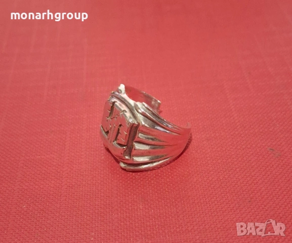 Сребърен пръстен /скъсан/, снимка 5 - Пръстени - 53515695