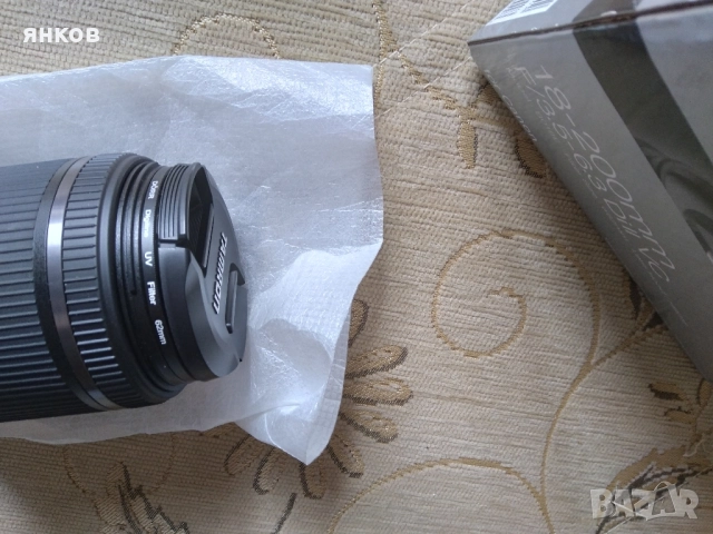 Предлагам нов фото обектив Tamron 18-200mm. за Canon., снимка 5 - Обективи и филтри - 51857283