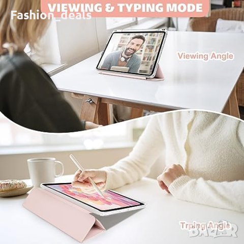 Нов Удароустойчив Калъф за таблет iPad 10-то поколение с държач за молив Подарък, снимка 2 - Аксесоари за Apple - 42188558