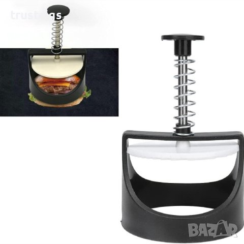 Ръчна преса за хамбургери 17 см, снимка 5 - Аксесоари за кухня - 41548874