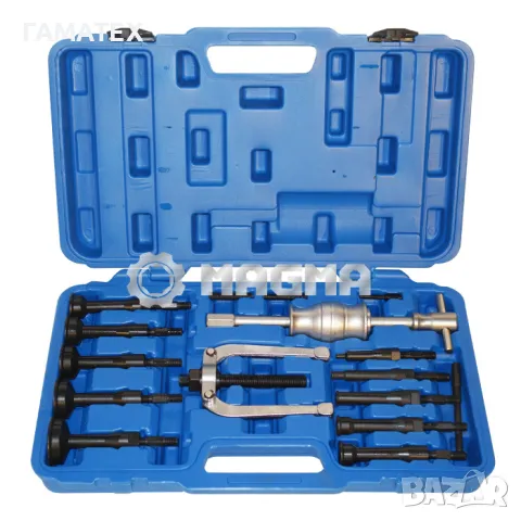 Екстрактори за избиване на лагери с обратен чук – 16 части, 50148