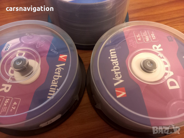 Празни дискове Verbatim Вербатим DVD+R 4.7GB ДВД+Р 4.7ГБ, снимка 4 - DVD дискове - 36142306