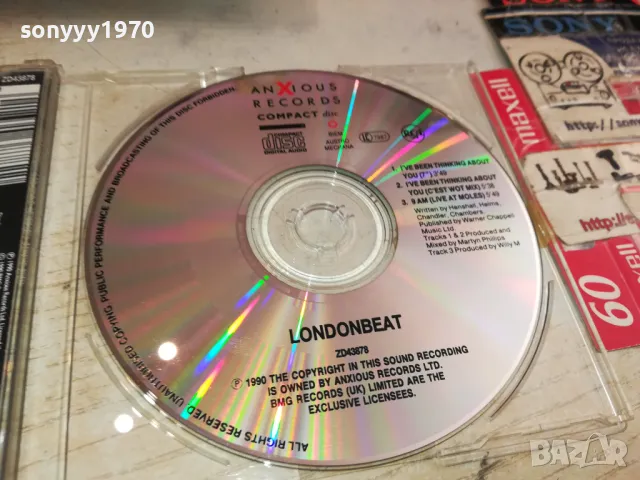 LONDONBEAT CD-ВНОС GERMANY 1505251928, снимка 2 - CD дискове - 50304070