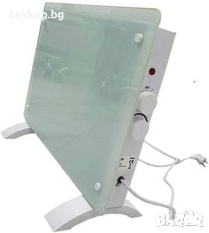 Конвектор със стъклен панел 1500W WHITE GLASS HEATER, снимка 2 - Отоплителни печки - 52975343