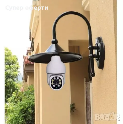 Куполна Wi-Fi камера под формата на крушка с широкообхватен ъгъл на видимост, снимка 3 - Камери - 49039411