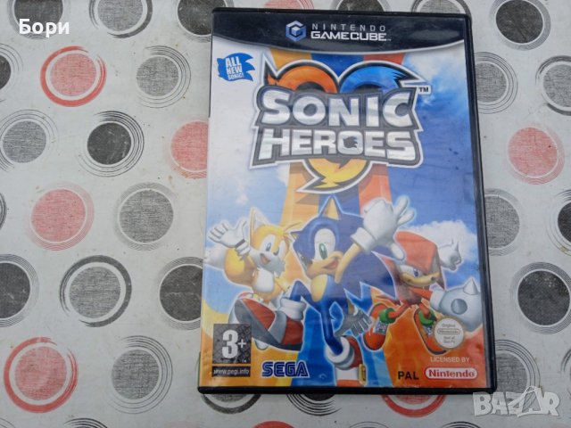 SONIC HEROES NINTENDO GAMECUBE 