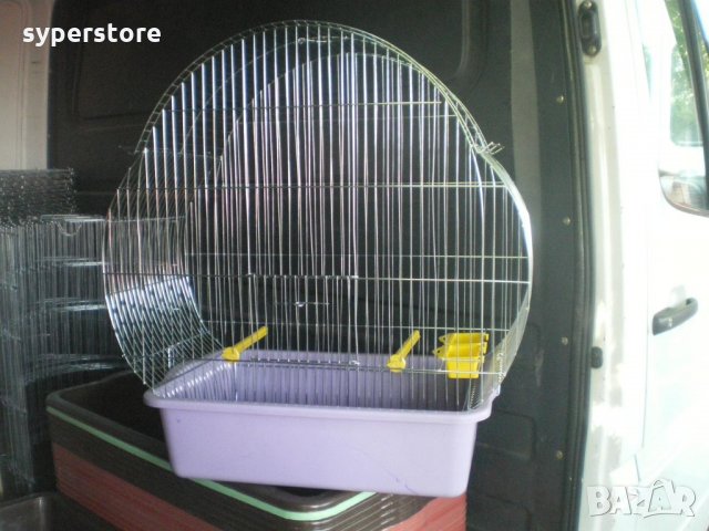 Клетка за големи папагали  Много голяма XXL с объл покрив- големи птици 
