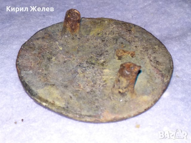 СТАРИНЕН ЕЛЕМЕНТ от УКРАСА на КОНСКА СБРУЯ ОГЛАВНИК - КОВАНО ЖЕЛЯЗО за КОЛЕКЦИЯ ВЪЗСТАНОВКИ 30787, снимка 6 - Антикварни и старинни предмети - 41638495