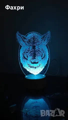 Нощни лампи на тема лов и риболов , снимка 8 - Лед осветление - 49598585