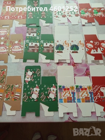 Коледен адвент календар, снимка 6 - Декорация за дома - 52025599