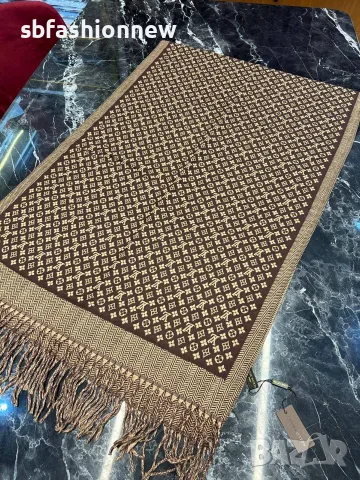 Louis Vuitton Gucci кашмирени шалове, снимка 2 - Шалове - 56116193