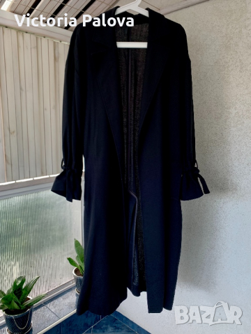 Дълга жилетка 100% вълна TOPSHOP BOUTIQUE  ,Aнглия, снимка 3 - Палта, манта - 36250643