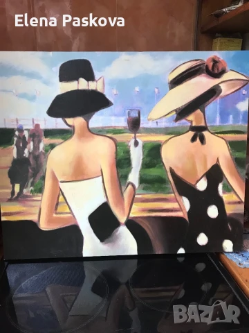 репродукция на платно размери 56/46 см. 