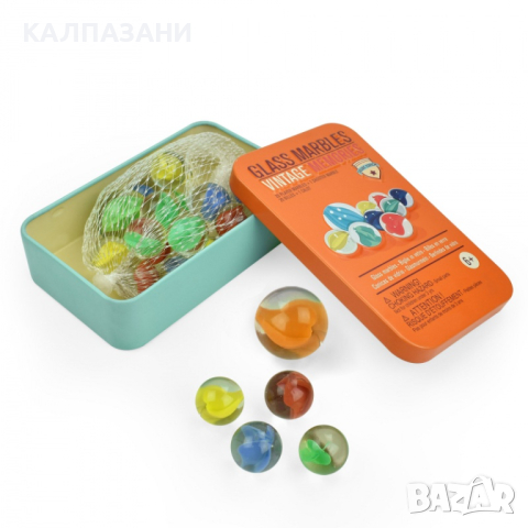 Стъклени топчета за игра Legami GM0001-12 , снимка 1 - Игри и пъзели - 44935310