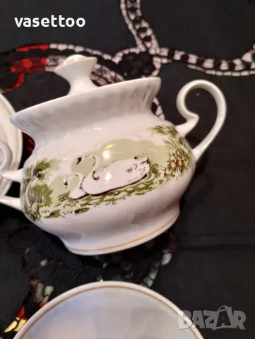 Руски сервиз за чай, снимка 6 - Сервизи - 49248944