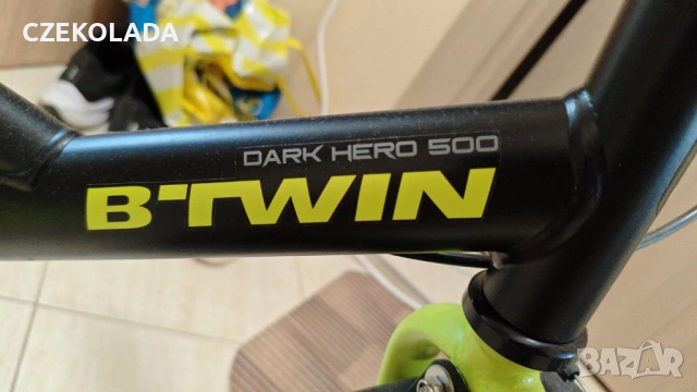 Детски Велосипед BTWIN DARK HERO 500, снимка 3 - Велосипеди - 53720726