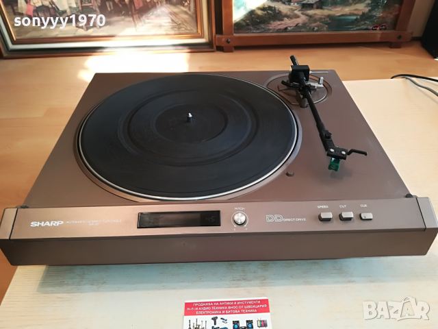 SHARP RP-30HB MADE IN JAPAN-DIRECT DRIVE-ВНОС SWISS 2603221655, снимка 4 - Грамофони - 36238546