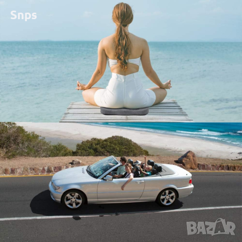 Възглавница за седалка на автомобил от мемори пяна, възглавница за седалка за стол, снимка 4 - Аксесоари и консумативи - 40194284